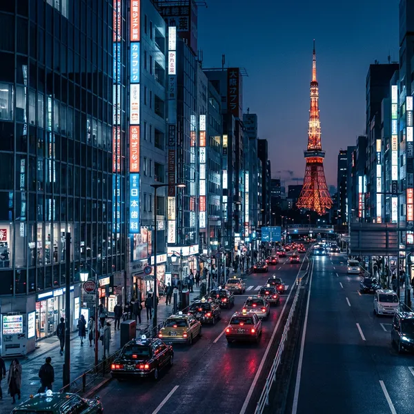 Generate a Stunning Tokyo Picture at Dusk with Geocoordinates