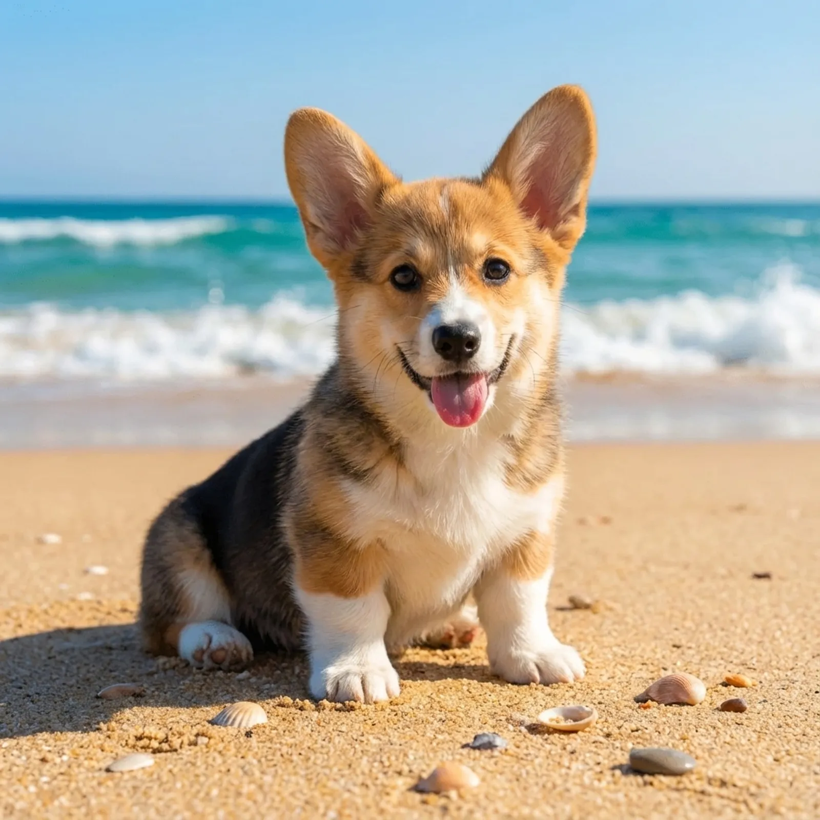 Product photo with new AI-generated background