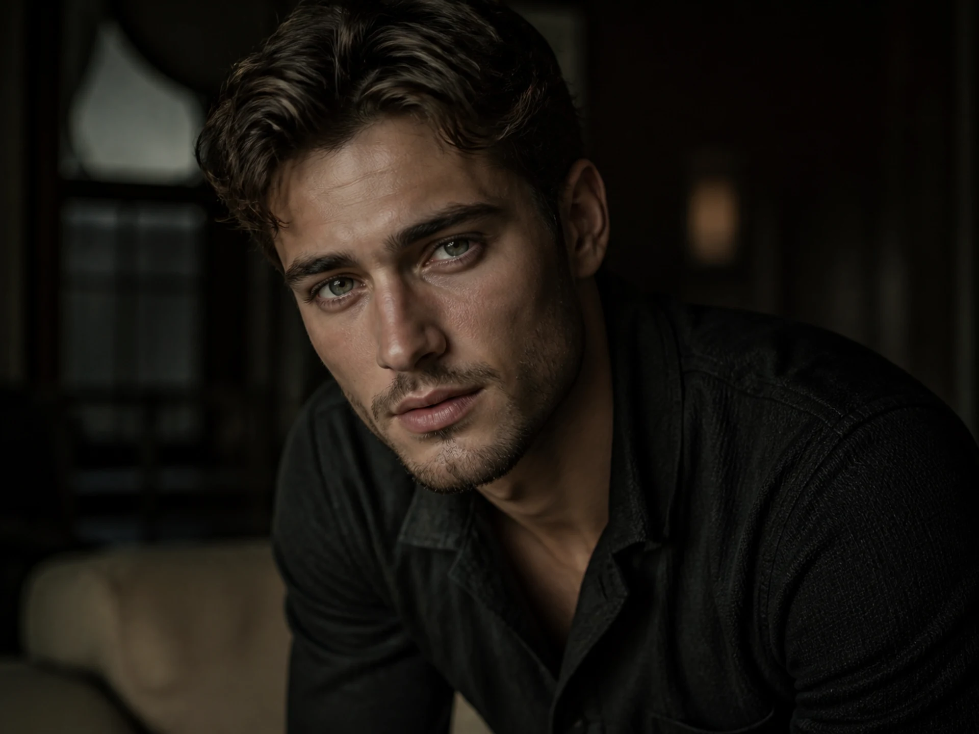 Cinematic Portrait example