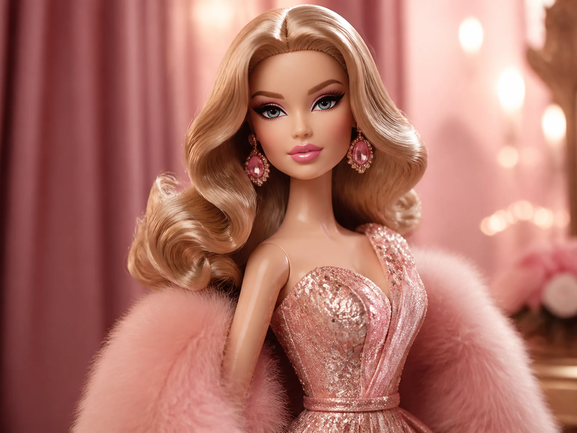 3D Glam Doll example