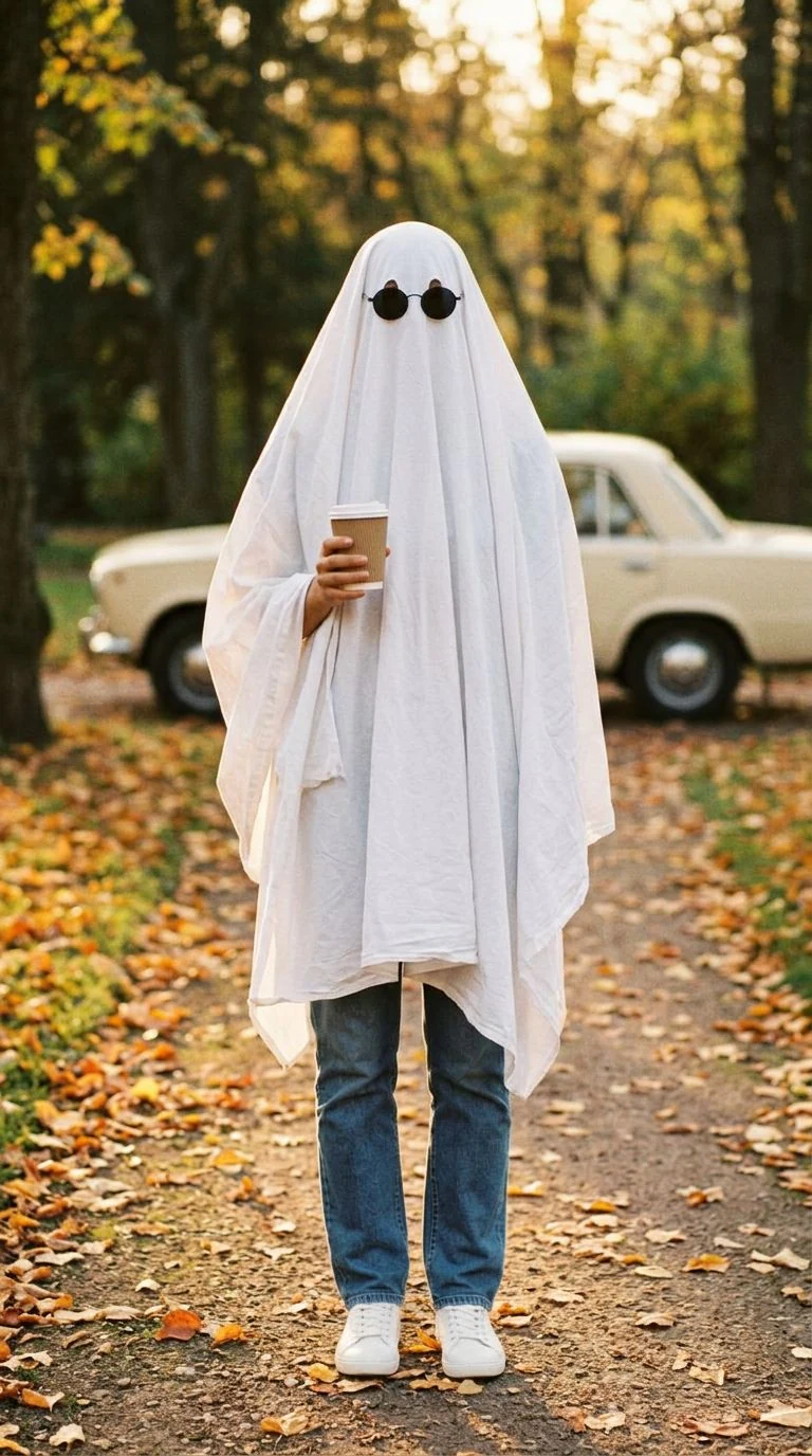 Ghost Photoshoot AI: sua foto, um pouco mais de vaia. — 1K